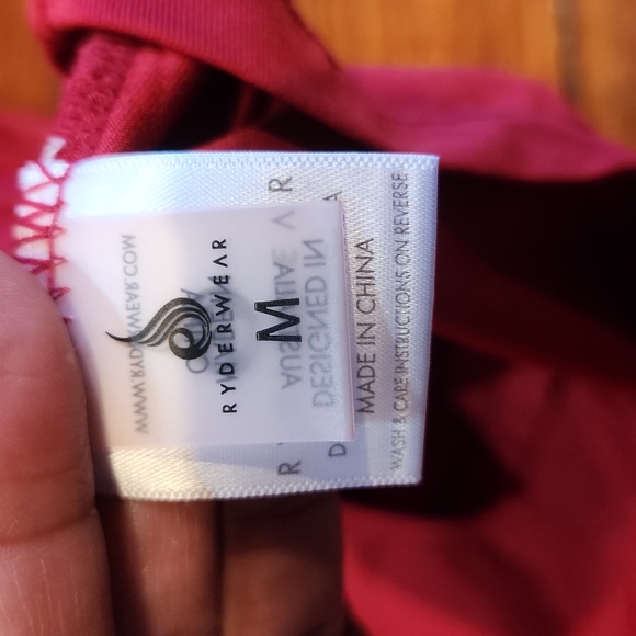 Ryderwear red t-back tank top - Picture 10 of 10